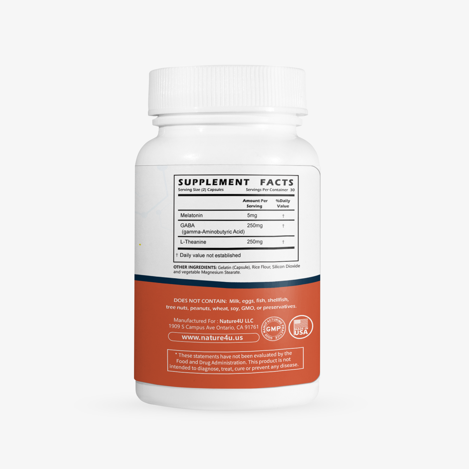 Sleep Support  Anxiety & Insomnia Relief 60 Capsules