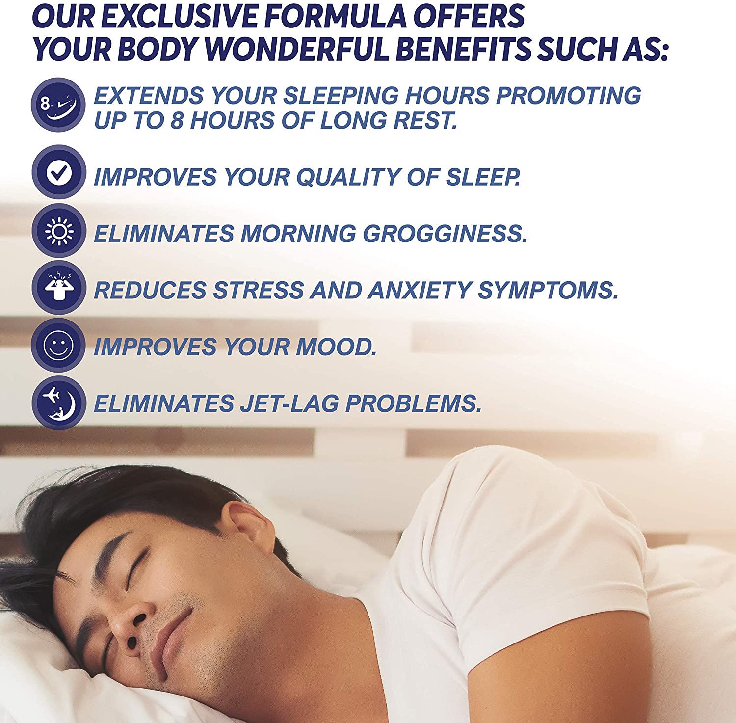 Sleep Support  Anxiety & Insomnia Relief 60 Capsules