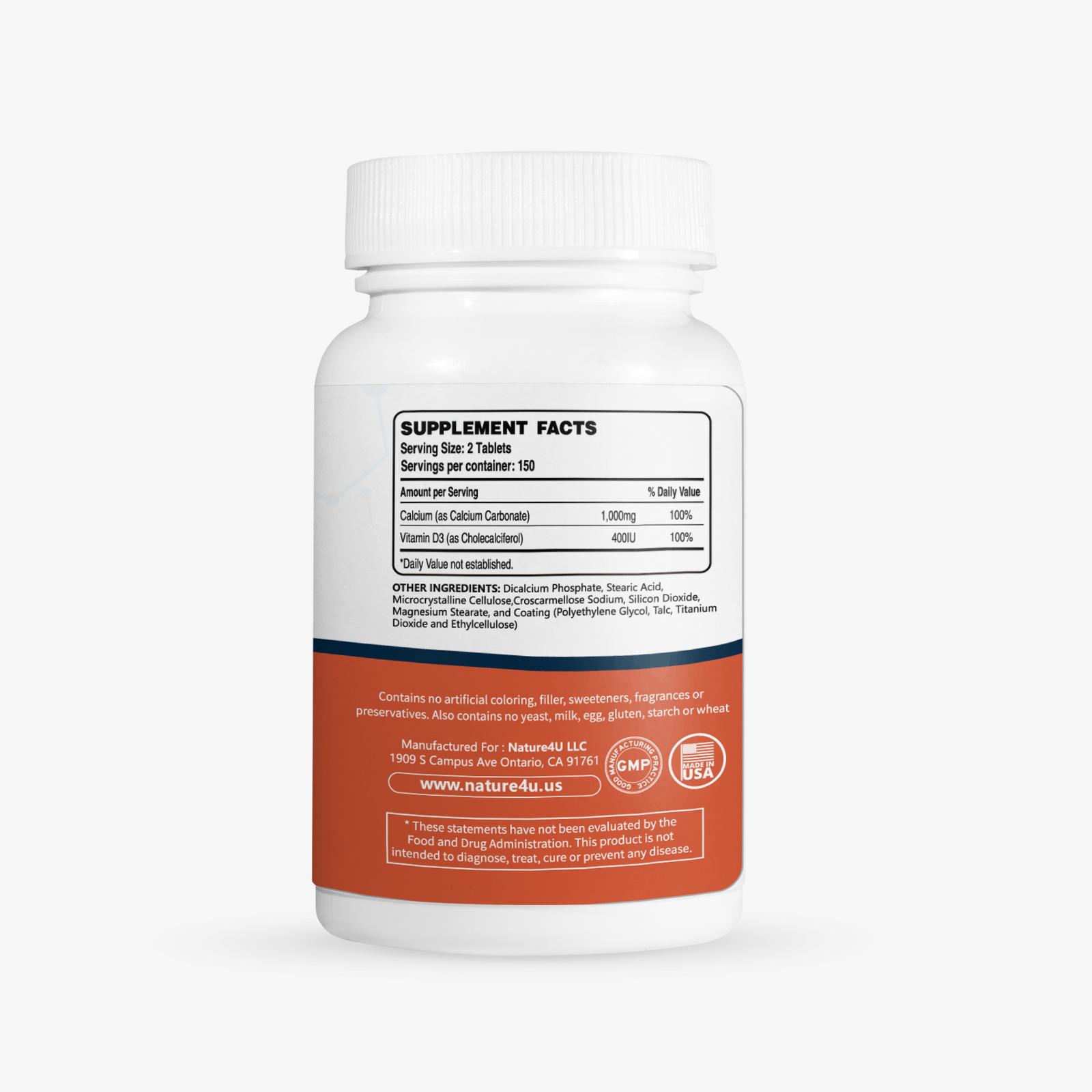 Calcium with Vitamin D3 300 Tablets