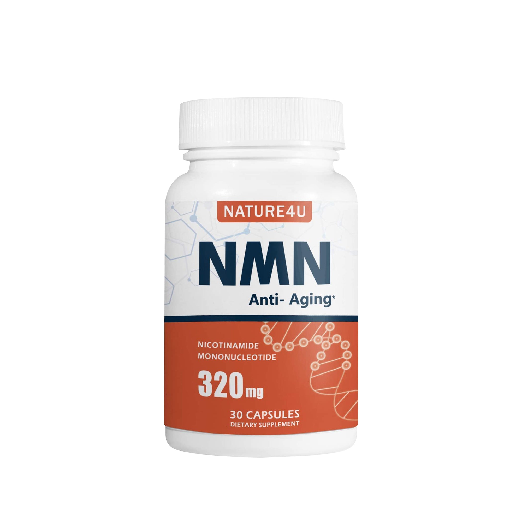 NMN Stabilized Form 320mg NAD+ Supplement Capsules